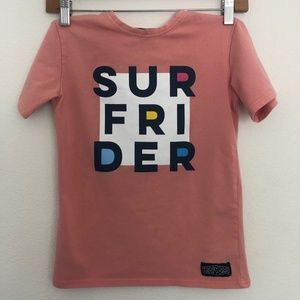 Boys TOOBYDOO Surfrider T-shirt Size 7Y Peach